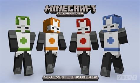 Minecraft Xbox 360 Skin Pack 2 Out Today New Screens Emerge Vg247