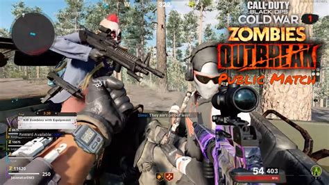 Black Ops Cold War Zombies Outbreak Online Public Match 4 Player