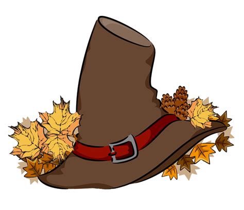 Over 14 thanksgiving hat png images are found on vippng. Transparent Brown Pilgrim Hat PNG Clipart | Herbst