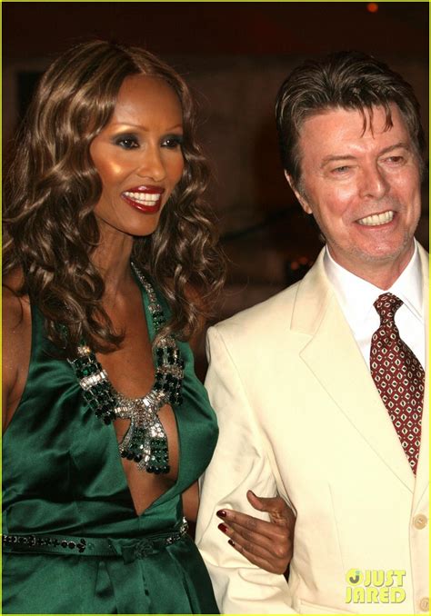 David Bowies Wife Iman Shared Emotional Quotes Before His Death Photo
