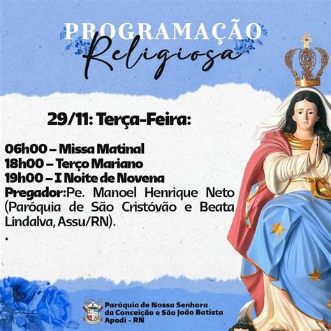 Gaspec Apodi Apodi Rn Festa De Nossa Senhora Da ConceiÇÃo 2022