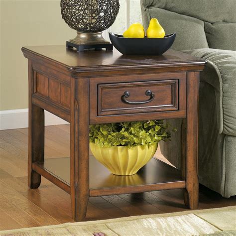 Signature Design By Ashley Woodboro T478 3 Rectangular End Table Beck
