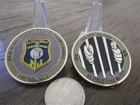 New Jersey Department Of Corrections Nj Challenge Coin Etsy In 2021