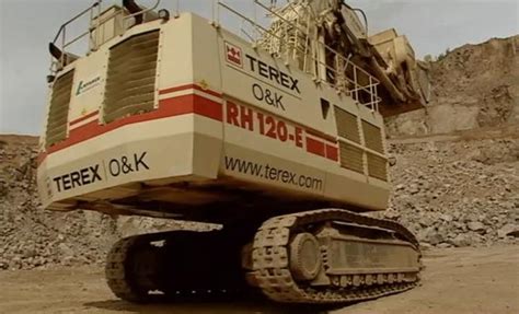 Terex Oandk Rh 120 E Mining Excavator In Robbie Coltranes B