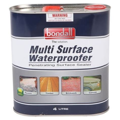 Bondall Multi Surface Waterproof Sealer 4 X 4 Litre Waterproofing