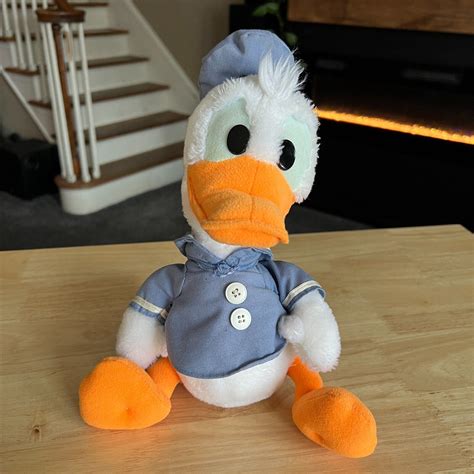 Vintage Applause Disney Donald Duck Plush Stuffed Animal Soft Toy 12の