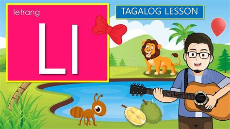 Letrang Ll Mga Tunog Ll Letter Ll Tagalog Song With Interactive