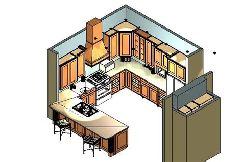 3d models of kitchen cart are available for download in fbx, obj, max, 3ds, c4d file formats. Foundation Dezin & Decor...: Kitchen 3D View