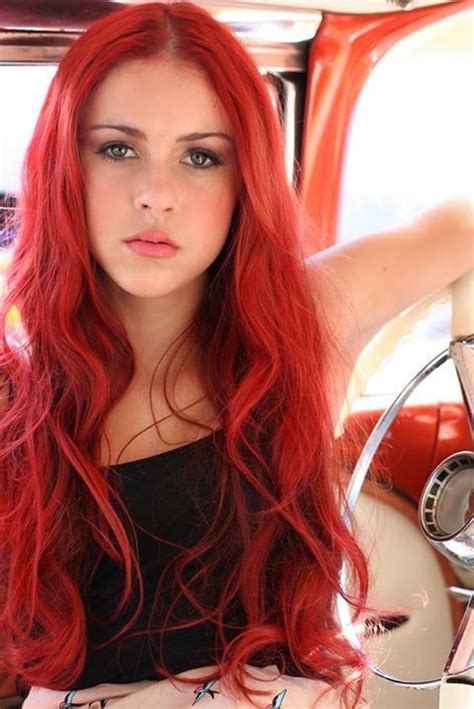 La Moda En Tu Cabello Color De Cabello Rojo Red Hair Ideal Para Tu
