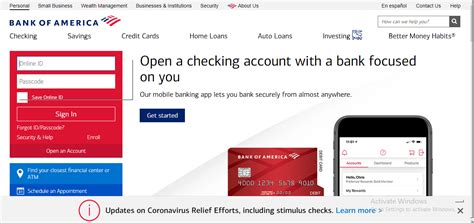 How to clear a saved online id. Bank of america login online banking Procedure - How to ...