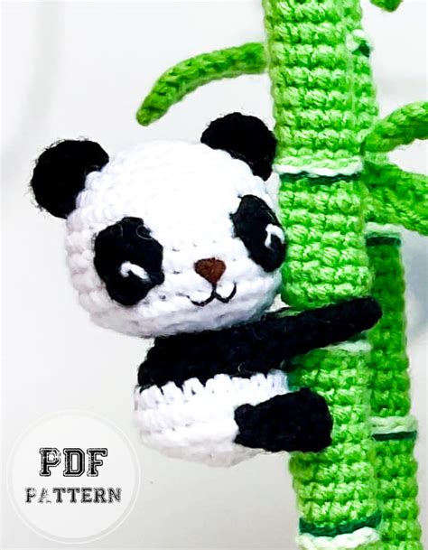 Mini Crochet Panda Bear Amigurumi Free Pdf Pattern