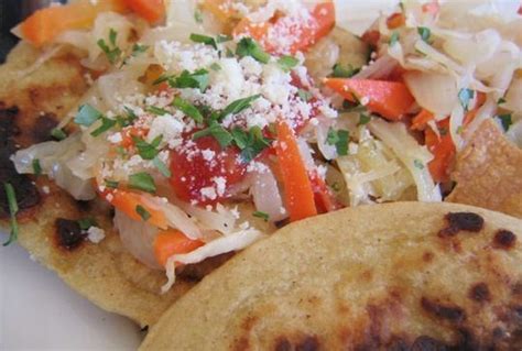salvadoran pulled pork pupusas with pickled cabbage recipe mexican food recipes food food
