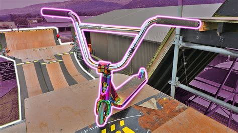 Riding the indoor mini mega ramp at the park skatepark in melbourne, australia! NEW INVENTION JUMPS MEGA RAMP *BMX vs PRO SCOOTER* - YouTube