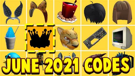 All New June 2021 Roblox Promo Codes New Promo Code Working Free Items