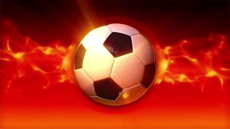 Soccer Ball On Fire Wallpapers On Wallpaperdog