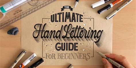 The Ultimate Hand Lettering Guide For Beginners 2020 Lettering Daily