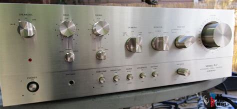 Vintage Stereo Amplifier Onkyo A 7 Fully Recapped And Serviced Photo