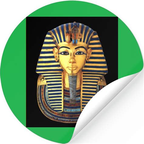 Ancient Egyptian Pharaoh King Tutankhamun Stickers