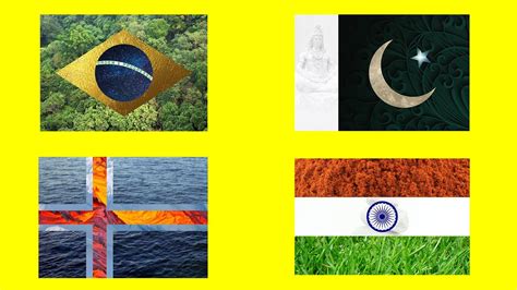 Realistic Flags Of The World Youtube
