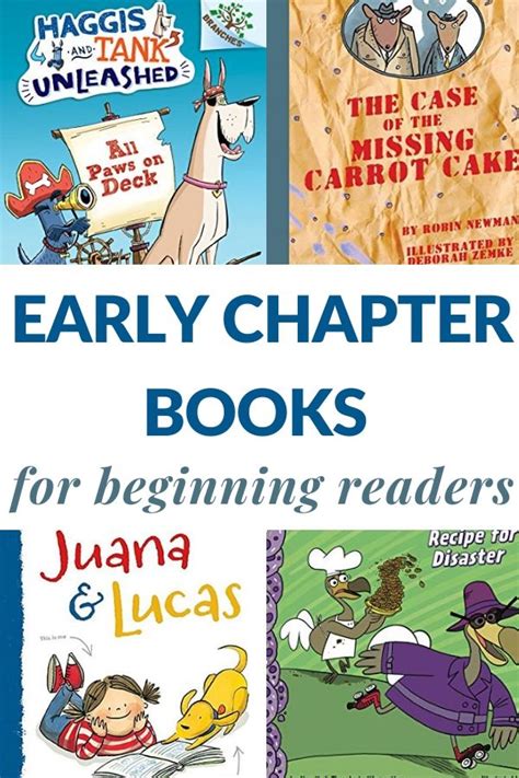 early chapter books for new readers to read on their own