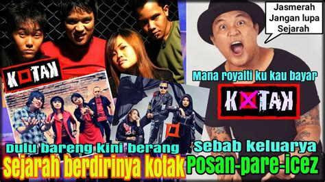 Posan Vs Tantri Kotak Runtuhnya Formasi Awal Kotak Band Cabut Karena Sengketa Sering Terjadi