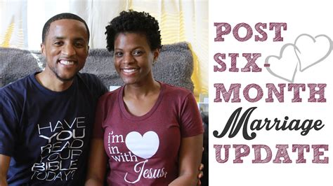 Post Six Month Marriage Update Youtube