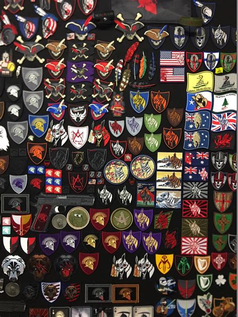 Collection Of Modern Arms Patches And Pins Patches Patriotic Arms