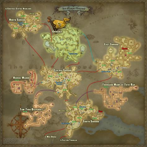 December Moon Blog Entry `an Useful Zones Level Map` Final Fantasy Xiv The Lodestone
