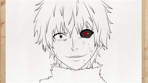 How To Draw Ken Kaneki Kakuja Tokyo Ghoul Step By Step Slowly And