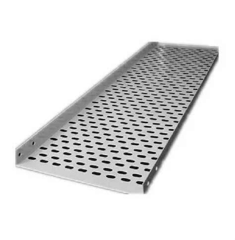 Stainless Steel Rectangular Perforated Cable Tray For Industrial Size