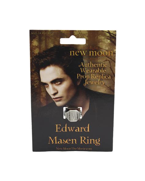 Twilight New Moon Prop Replica Edwards Pre Vampire Mason Ring