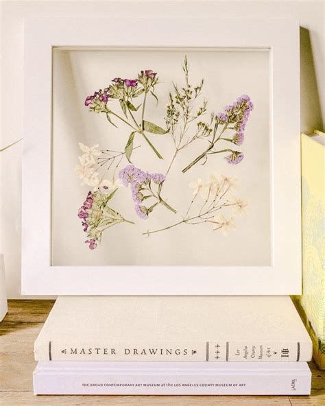 Flower Pressing Diy How To Preserve Blooms In A Minimalist Frame