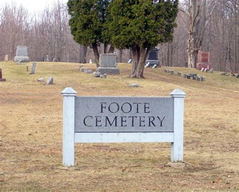 Foote Cemetery På Williamston Michigan ‑ Find A Grave Begravningsplats