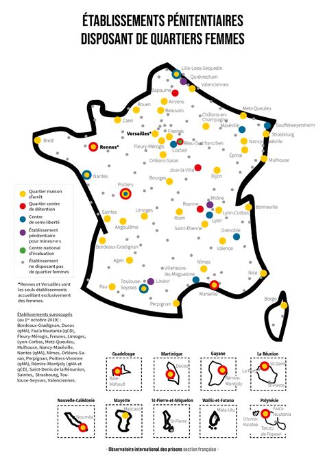 Décrypter 89 imagen carte des prisons en france fr thptnganamst edu vn