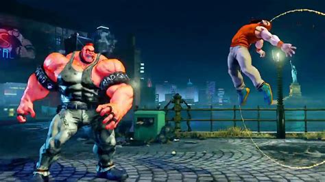 Street Fighter V Abigail Reveal Trailer Ps4 Youtube
