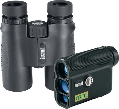 Bushnell The Truth Rangefinder10x42 All Purpose Binoculars Combo