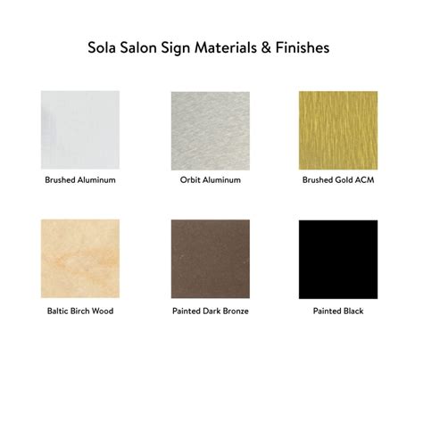 7 stars salon is located in seattle city of washington state. Sola Salon Signs | Woodlandmanufacturing.com