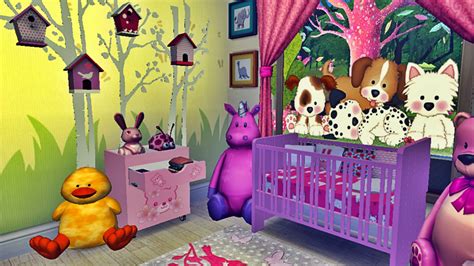 Sims 4 Room Downloadwonderland Nursery For Girls
