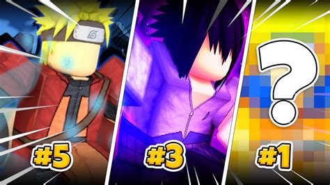 Top 5 Best Roblox Naruto Games Youtube