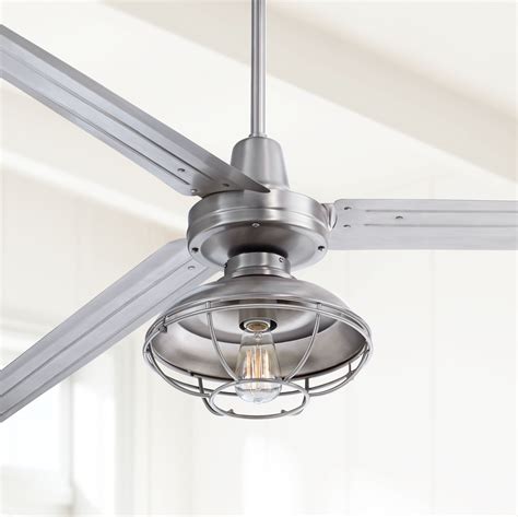 72 Casa Vieja Industrial Outdoor Ceiling Fan With Light Led Dimmable