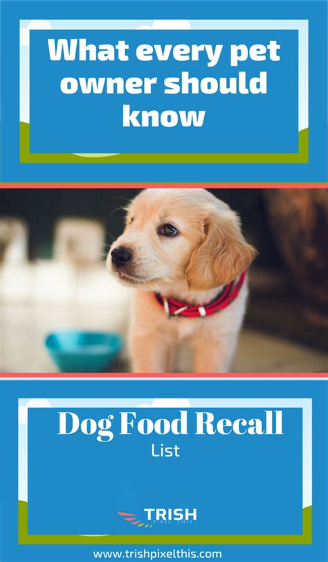 The information current as of date provided above indicates when this web page was updated; Pet Food Recalls and Alerts | Dog food recall, Food ...