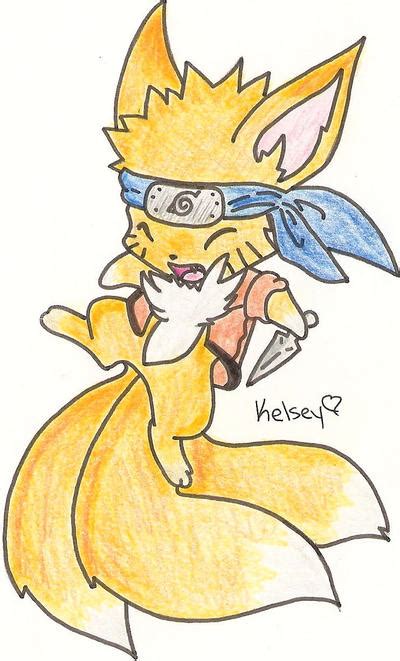 Chibi Naruto Fox By Nekokiwi On Deviantart