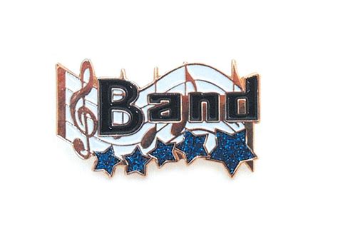Buy Band Award Pin Awards Trophies Music Buttons Music Medals Music Buttons Band