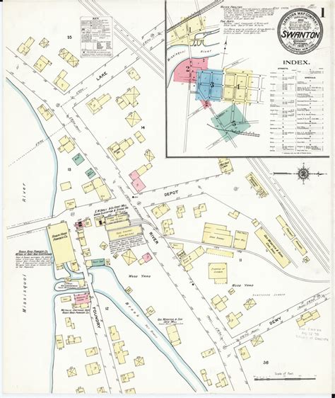 Sanborn Maps Available Online Franklin County Vermont
