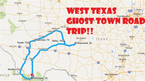 A Scary Road Trip Through 6 Texas Ghost Towns