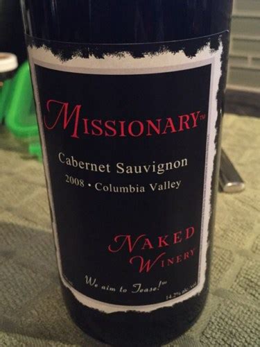 Naked Winery Missionary Cabernet Sauvignon Vivino Us