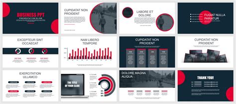Business Presentation Slides Templates From Infographic Elements 274668