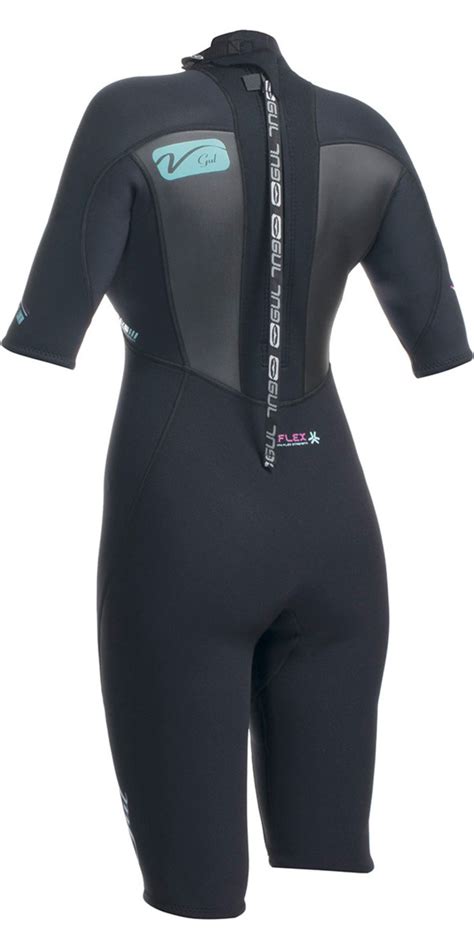 Gul Response 32mm Ladies Shorty Black Re3318 Wetsuits Shorty