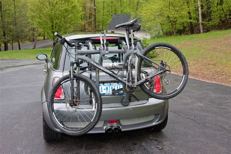 Transport bikes on your roof, trunk, or trailer hitch. Mini Cooper Bike Rack | I already had the Saris Bones 3 ...