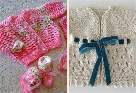 Work lace edge as follows: 45+ Free Baby Cardigan Knitting Patterns | Knitting Women